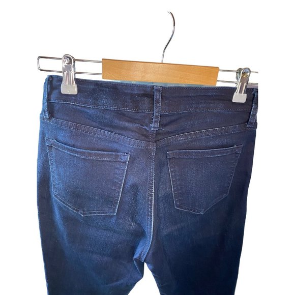 Old Navy Rockstar Jeans Mid Rise Dark Wash - Picture 3 of 6